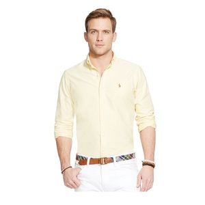 Yellow Ralph Lauren button down